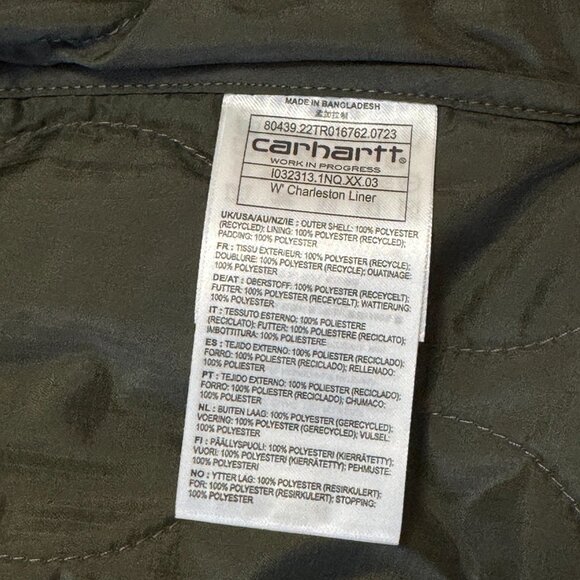Carhartt WIP Women's Khaki and Green Jacket - Picture 6 of 6